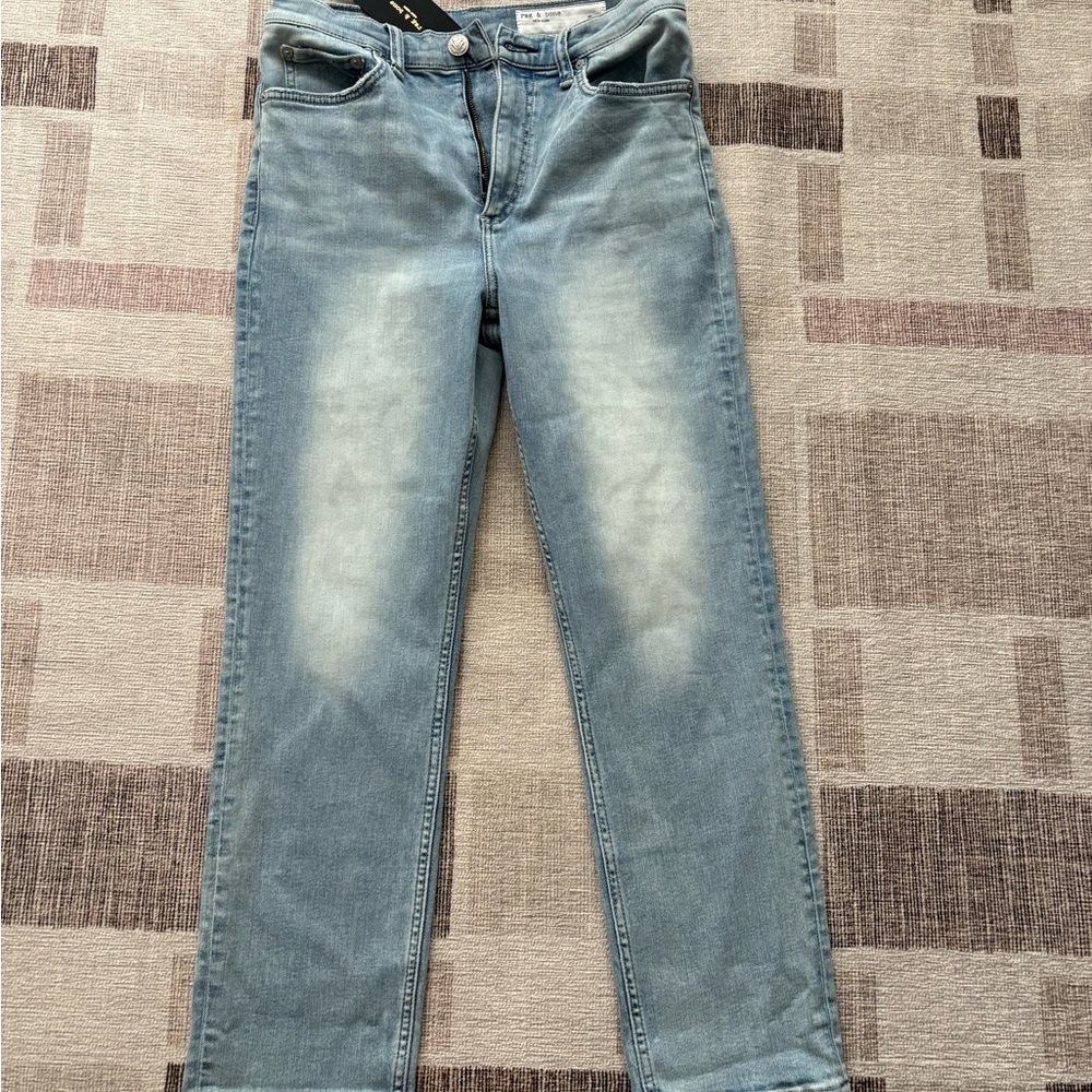 SALE - NWT Rag & Bone Size 29 Jeans - Wren Ankle Slim Light Wash Blue